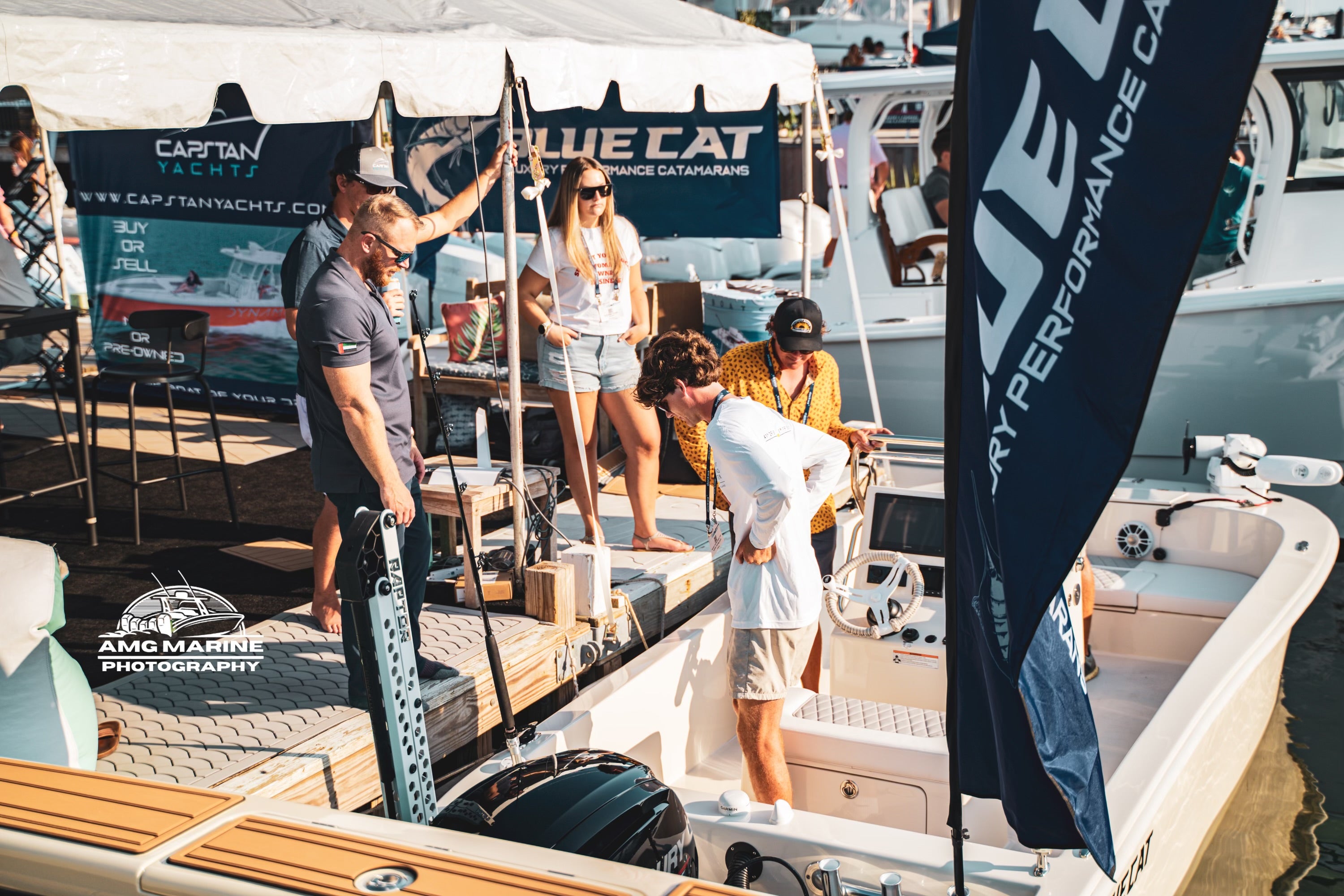 BlueCat USA Makes Waves at the Newport Boat Show with Capstan Yachts