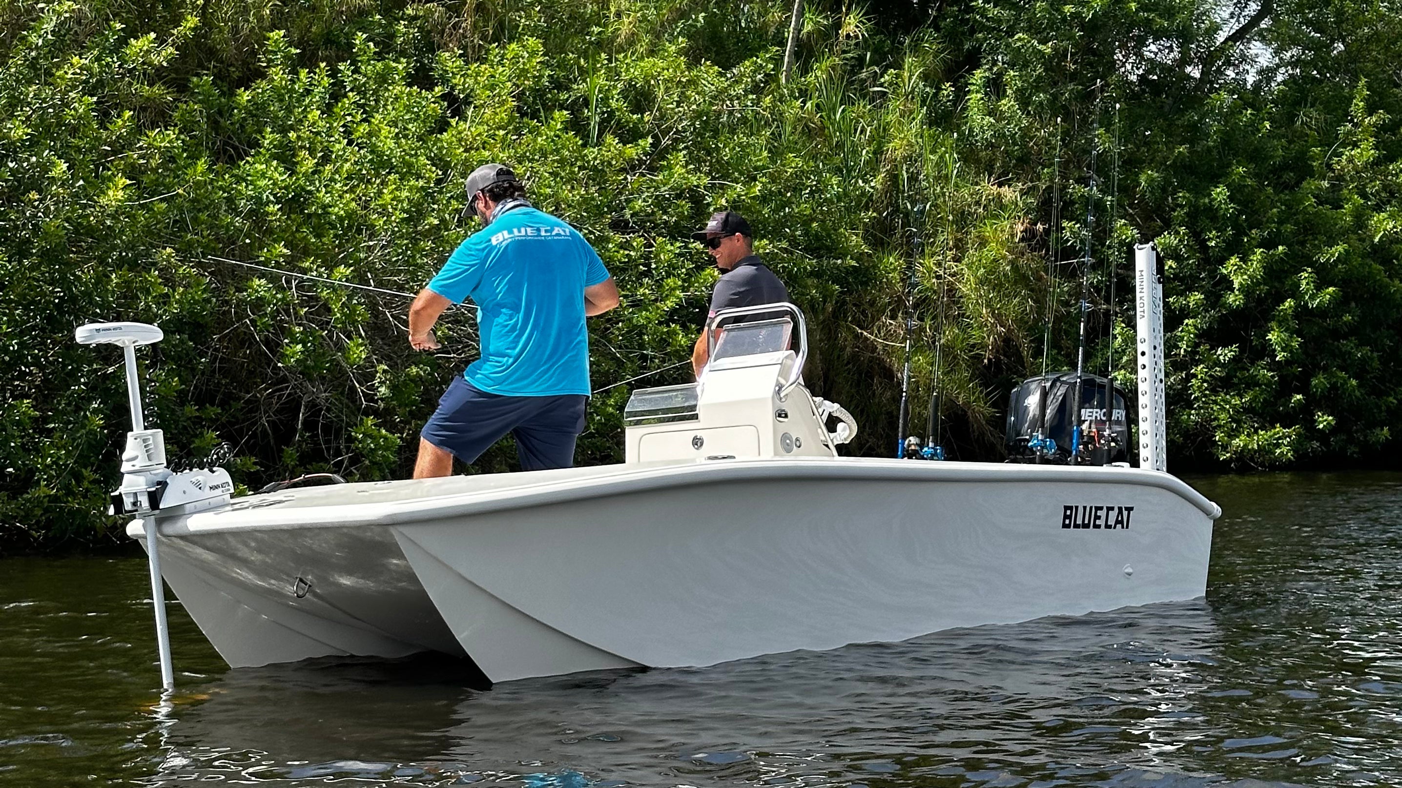 30 foot catamaran fishing boat